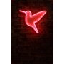 WALLXPERT Zidna LED dekoracija Little Bird Red - slika 2