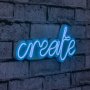 WALLXPERT Zidna LED dekoracija Create Blue - slika 1