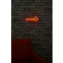 WALLXPERT Zidna LED dekoracija Create Red - slika 4