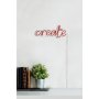 WALLXPERT Zidna LED dekoracija Create Red - slika 5