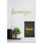 WALLXPERT Zidna LED dekoracija Be Unique Yellow - slika 4