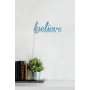 WALLXPERT Zidna LED dekoracija Believe Blue - slika 5