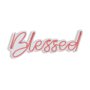 WALLXPERT Zidna LED dekoracija Blessed Pink - slika 4