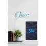 WALLXPERT Zidna LED dekoracija Cheers Blue - slika 4