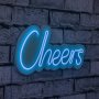 WALLXPERT Zidna LED dekoracija Cheers Blue - slika 1