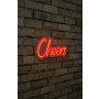 WALLXPERT Zidna LED dekoracija Cheers Red - slika 2