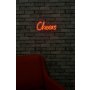 WALLXPERT Zidna LED dekoracija Cheers Red - slika 3