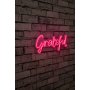 WALLXPERT Zidna LED dekoracija Grateful Pink - slika 2