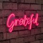 WALLXPERT Zidna LED dekoracija Grateful Pink - slika 1
