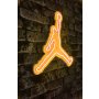 WALLXPERT Zidna LED dekoracija Basketball Yellow - slika 2