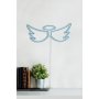 WALLXPERT Zidna LED dekoracija Angel Blue - slika 5