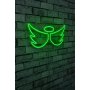 WALLXPERT Zidna LED dekoracija Angel Green - slika 2