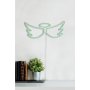 WALLXPERT Zidna LED dekoracija Angel Green - slika 5