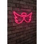 WALLXPERT Zidna LED dekoracija Angel Pink - slika 2