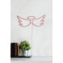WALLXPERT Zidna LED dekoracija Angel Pink - slika 5