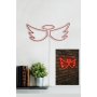 WALLXPERT Zidna LED dekoracija Angel Red - slika 4
