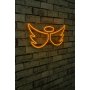 WALLXPERT Zidna LED dekoracija Angel Yellow - slika 2