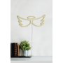 WALLXPERT Zidna LED dekoracija Angel Yellow - slika 5
