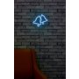 WALLXPERT Zidna LED dekoracija Bells Blue - slika 3