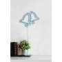 WALLXPERT Zidna LED dekoracija Bells Blue - slika 5