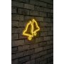 WALLXPERT Zidna LED dekoracija Bells Yellow - slika 2
