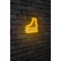 WALLXPERT Zidna LED dekoracija Ice Skate Yellow - slika 2