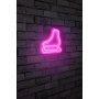 WALLXPERT Zidna LED dekoracija Ice Skate Pink - slika 2