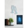 WALLXPERT Zidna LED dekoracija Champagne Glasses Blue - slika 4