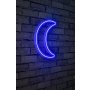 WALLXPERT Zidna LED dekoracija Crescent Blue - slika 2
