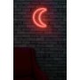 WALLXPERT Zidna LED dekoracija Crescent Red - slika 3