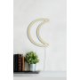 WALLXPERT Zidna LED dekoracija Crescent Yellow - slika 5