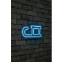 WALLXPERT Zidna LED dekoracija Sled Blue - slika 2
