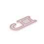 WALLXPERT Zidna LED dekoracija Sled Pink - slika 5