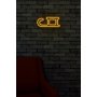 WALLXPERT Zidna LED dekoracija Sled Yellow - slika 4