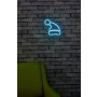 WALLXPERT Zidna LED dekoracija Santa Claus Blue - slika 4