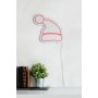 WALLXPERT Zidna LED dekoracija Santa Claus Pink - slika 5