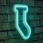 WALLXPERT Zidna LED dekoracija Socks Blue - slika 1