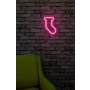 WALLXPERT Zidna LED dekoracija Socks Pink - slika 4