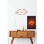 WALLXPERT Zidna LED dekoracija Lips Red - slika 3
