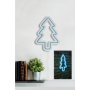 WALLXPERT Zidna LED dekoracija Christmas Pine Blue - slika 4