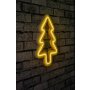 WALLXPERT Zidna LED dekoracija Christmas Pine Yellow - slika 2