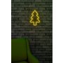 WALLXPERT Zidna LED dekoracija Christmas Pine Yellow - slika 3