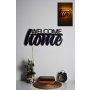 WALLXPERT Zidna LED dekoracija Welcome Home Yellow - slika 2