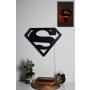 WALLXPERT Zidna LED dekoracija Superman Red - slika 1