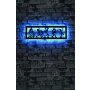 WALLXPERT Zidna LED dekoracija Music Band Blue - slika 2
