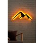 WALLXPERT Zidna LED dekoracija Mountain Yellow - slika 4