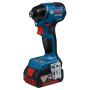 BOSCH GDR 18V-220 C Professional Udarni odvrtač u L-BOXX 136 sa 2 x 5,0 Ah litijum-jonske baterije, Bluetooth modul, 06019L6003 - slika 1