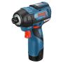 BOSCH GDR 12V-110 Professional Akumulatorski udarni odvrtač u L-BOXX 102 sa 2 x 3,0 Ah akumulatora, brzi punjač, 06019E0005 - slika 2