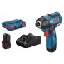 BOSCH GDR 12V-110 Professional Akumulatorski udarni odvrtač u L-BOXX 102 sa 2 x 3,0 Ah akumulatora, brzi punjač, 06019E0005 - slika 1