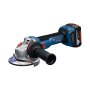 BOSCH GWS 18V-11 S Professional Akumulatorska ugaona brusilica u L-BOXX 136 sa dodatnom drškom, 06019N4002 - slika 2